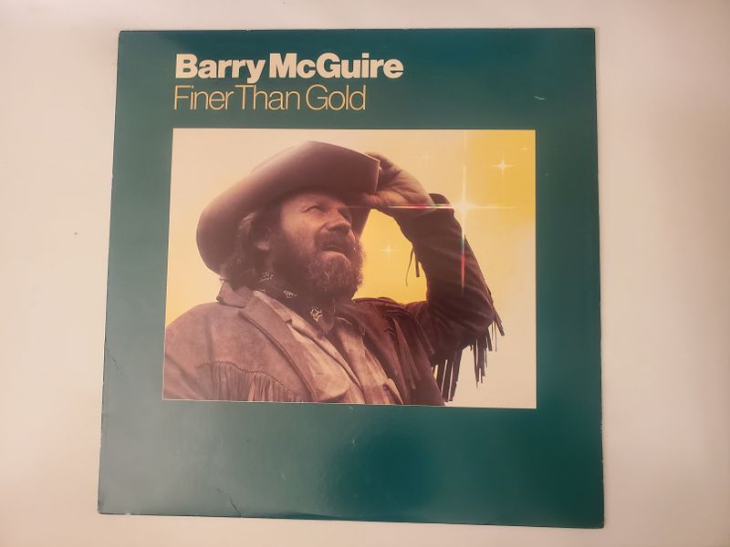 Barry McGuire Finer Than Gold vinyl record